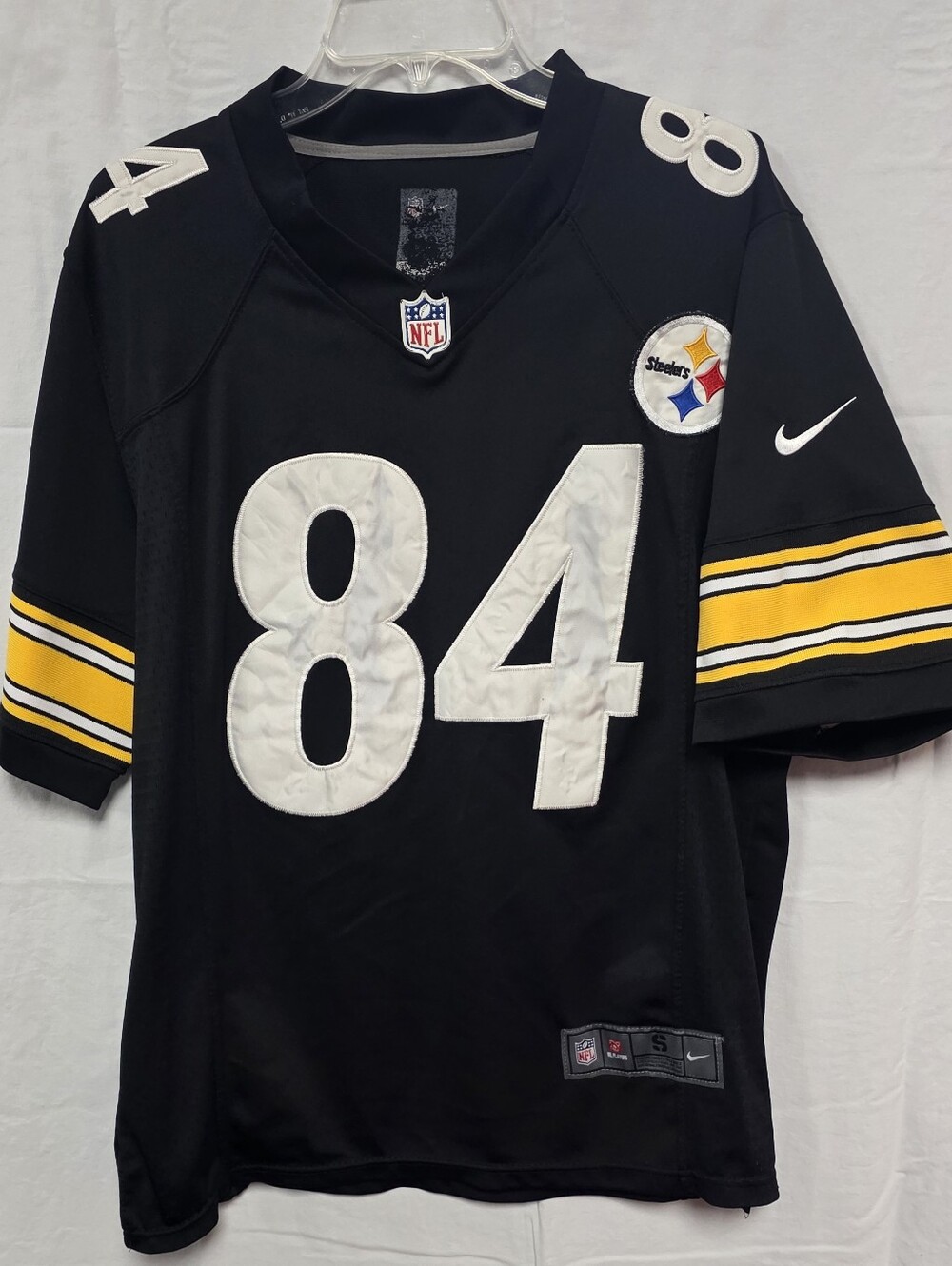 Nike Pittsburgh Steelers Antonio Brown 84 Jersey Stitched Mens Black NFL